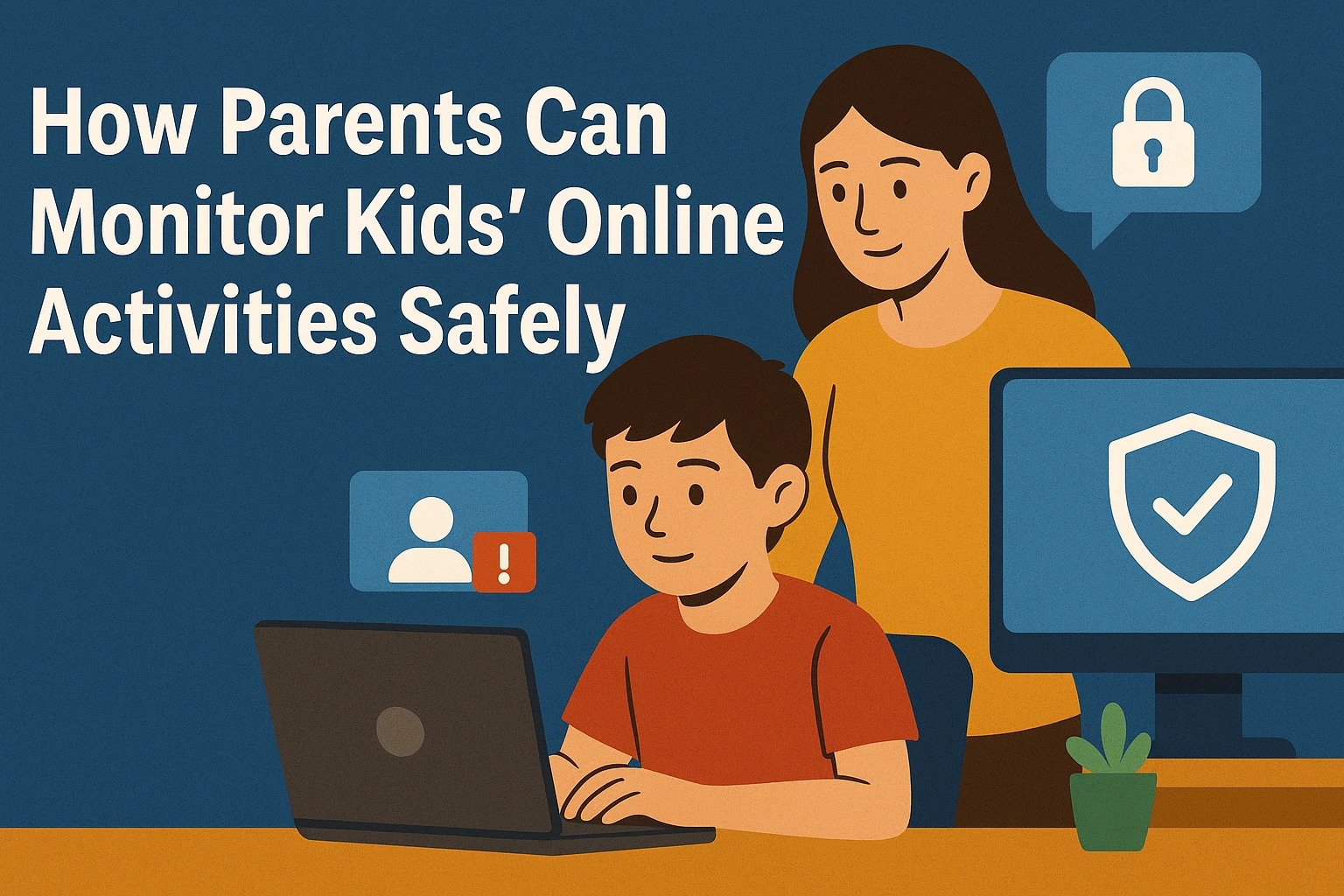 How parents can monitor kids online activities safely