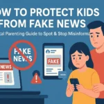 How to protect kids from fake news