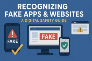 Recognizing Fake Apps and Website