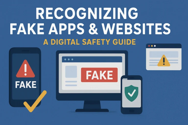 Recognizing Fake Apps and Website