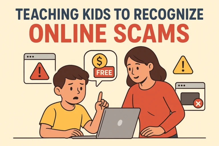 Teaching Kids to Recognize online scam