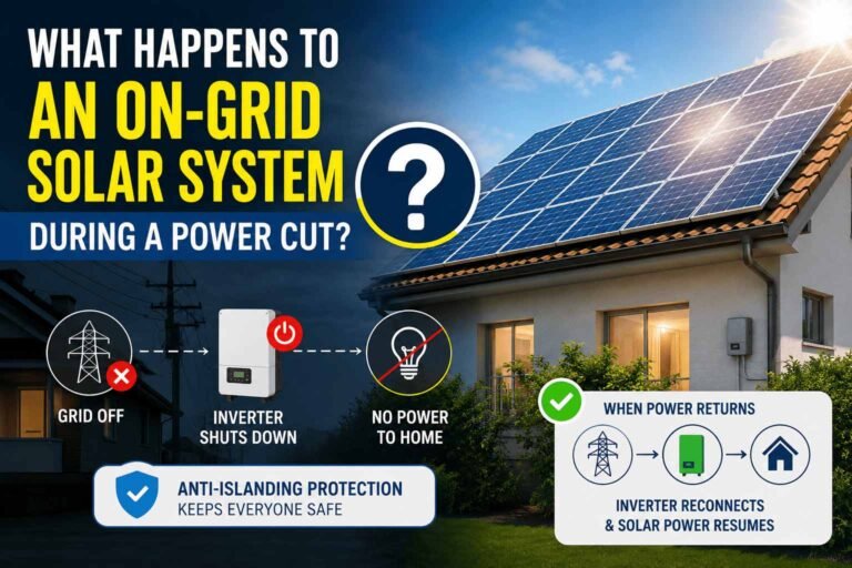 What Happens to an On-Grid Solar System During a Power Cut